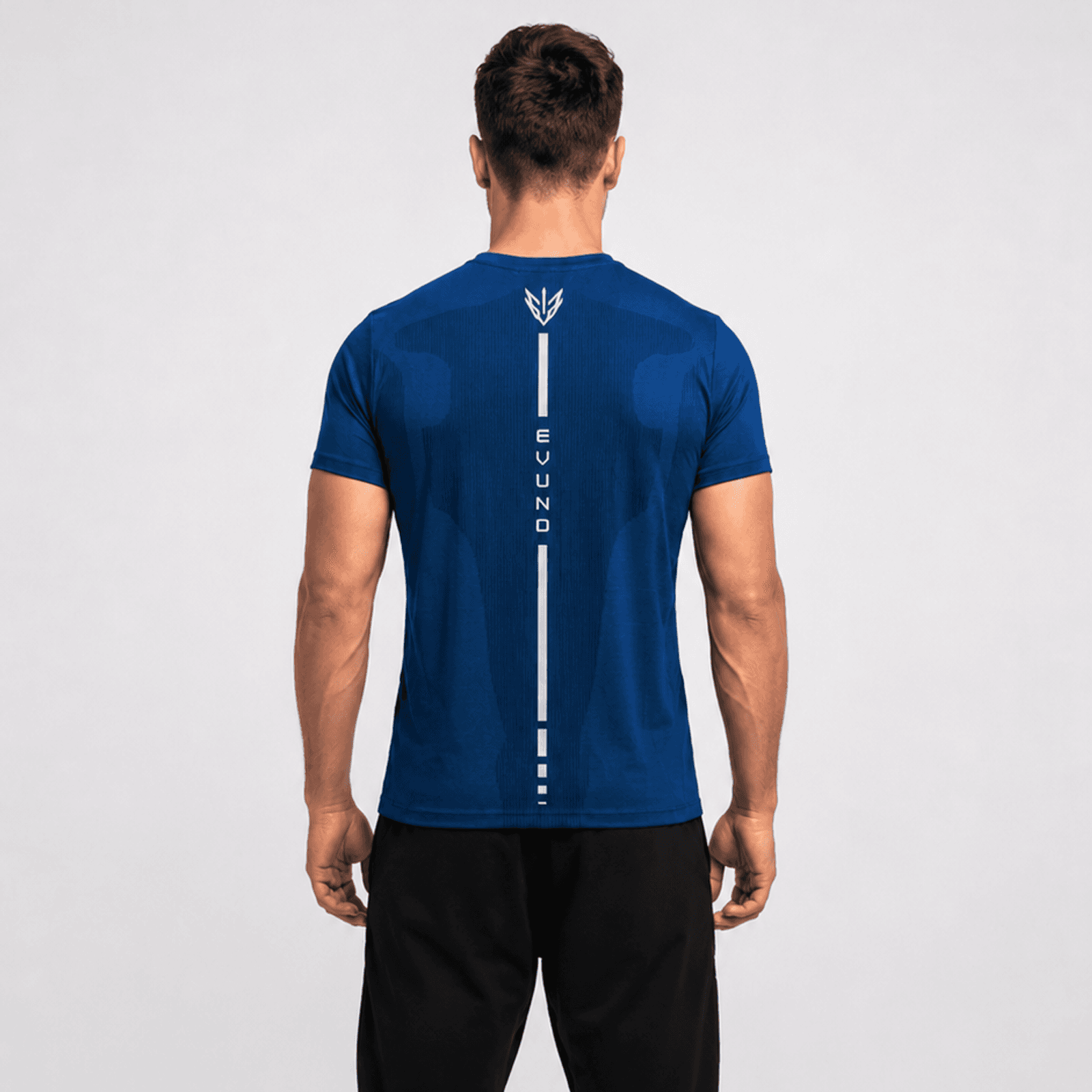 Apex 01 Performance Tee - Cobalt Cobalt back